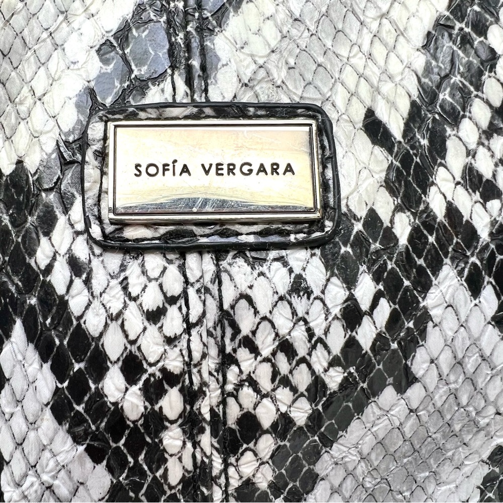 SOFIA VERGARA SNAKE SKIN  CHANE SHOULDER BAG  Created for Macy's - Picture 2 of 14